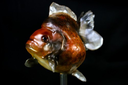 金魚（ トリカラー琉金 ）を作製しました！ | アンフィ合同会社